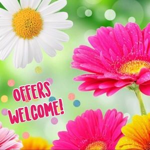 🌼🌸 Offers Welcome! 🌸🌼